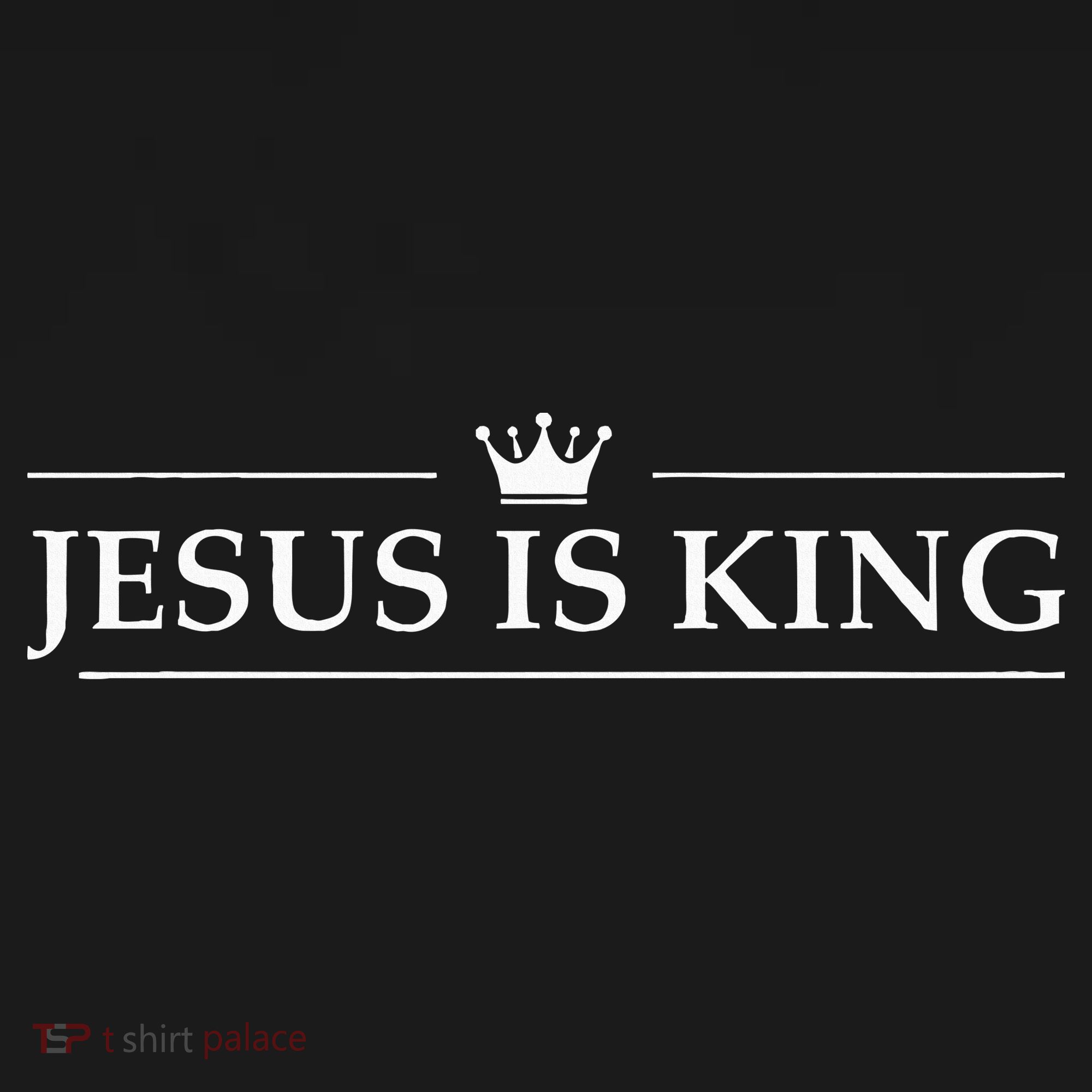 Christian Jesus Is King Kids Long Sleeve Shirt
