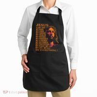 Christian Jesus Is My God King Lord And Savior Apron thumb 2