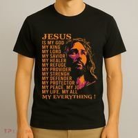 Christian Jesus Is My God King Lord And Savior T-Shirt thumb 3