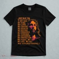 Christian Jesus Is My God King Lord And Savior T-Shirt thumb 5