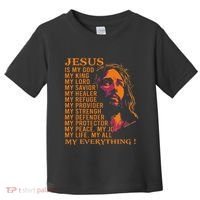 Christian Jesus Is My God King Lord And Savior Toddler T-Shirt thumb 0
