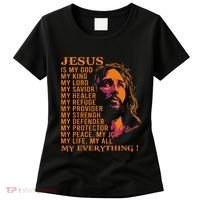 Christian Jesus Is My God King Lord And Savior Women's T-Shirt thumb 0