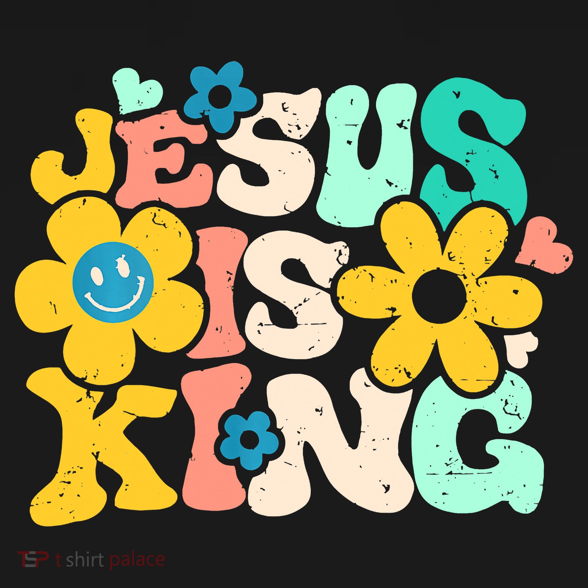 Christian Jesus Is King Aesthetic Groovy Women's Hoodie