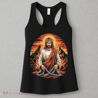 Christian Jesus Is My Rock Biblical Women's Tank Top thumb 3