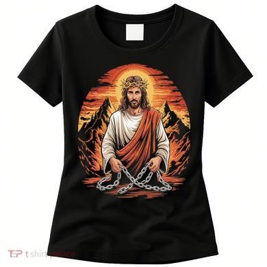 Christian Jesus Is My Rock Biblical Women's T-Shirt