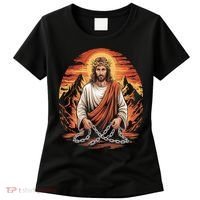 Christian Jesus Is My Rock Biblical Women's T-Shirt thumb 0