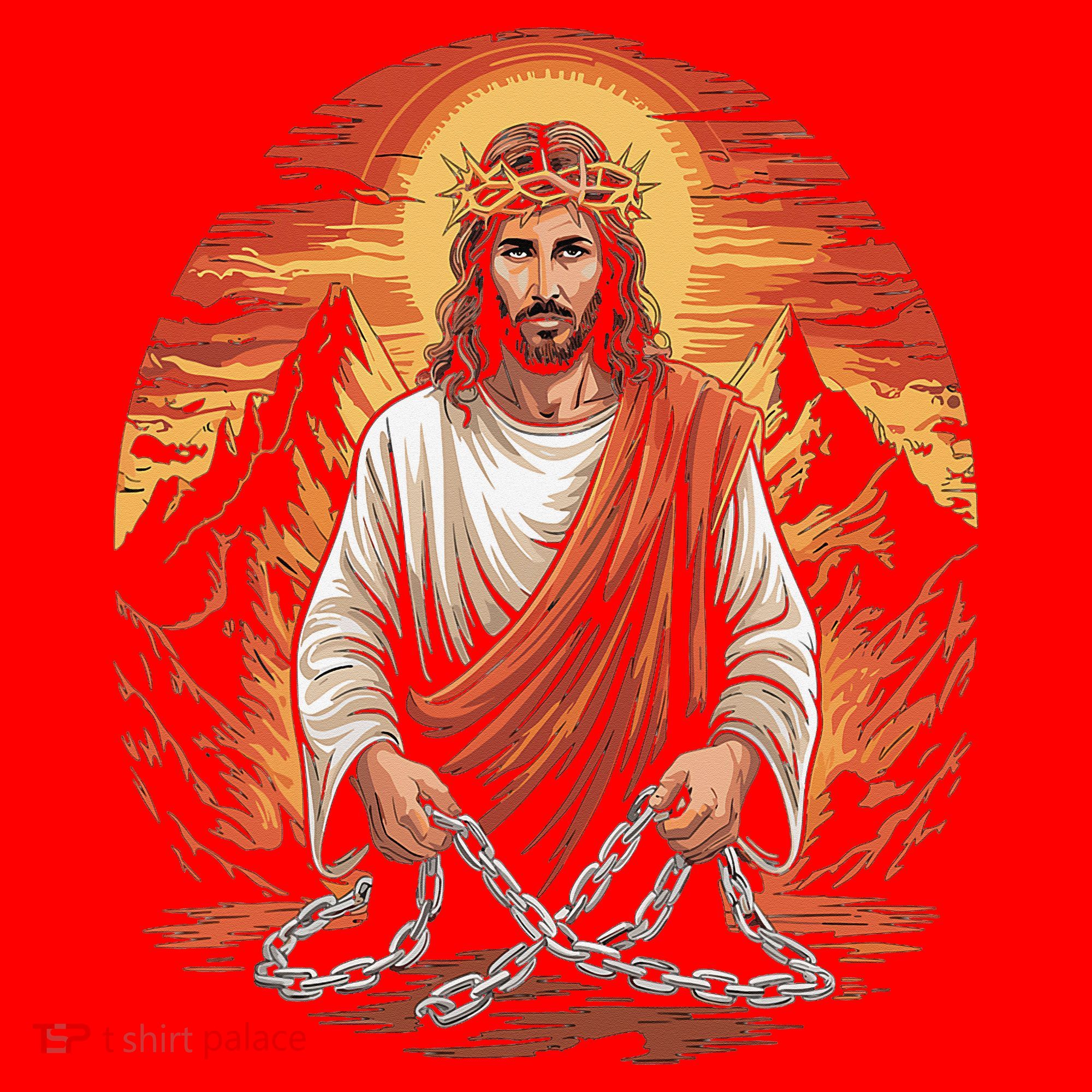Christian Jesus Is My Rock Biblical Santa Hat