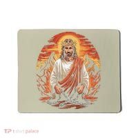 Christian Jesus Is My Rock Biblical Mousepad thumb 0