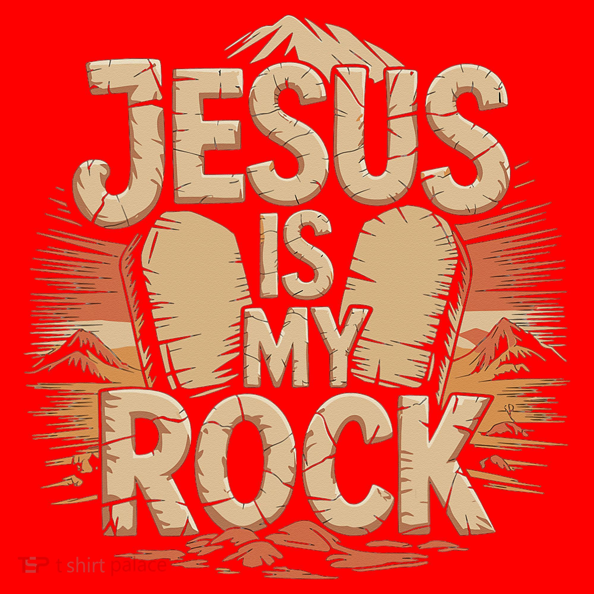 Christian Jesus Is My Rock Bible Verse Biblical Santa Hat
