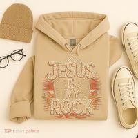Christian Jesus Is My Rock Bible Verse Biblical Hoodie thumb 4