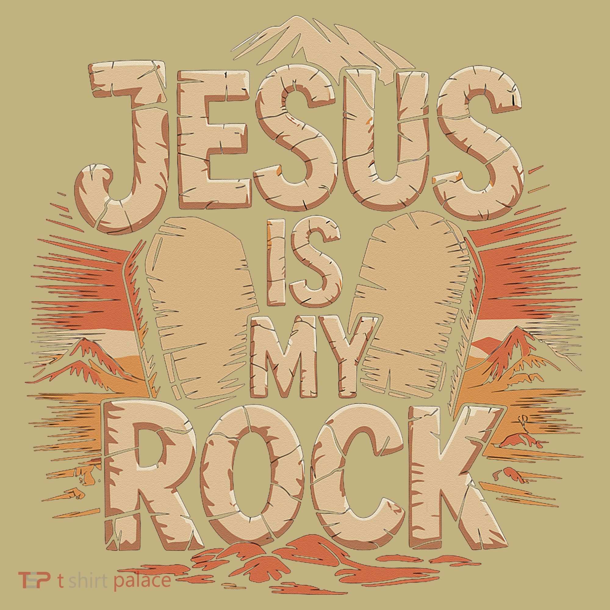 Christian Jesus Is My Rock Bible Verse Biblical Hoodie