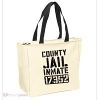 County Jail Inmate Inmate Costume Tote Bag thumb 2