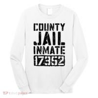 County Jail Inmate Inmate Costume Long Sleeve Shirt thumb 0