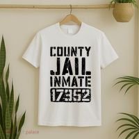 County Jail Inmate Inmate Costume T-Shirt thumb 2