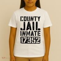 County Jail Inmate Inmate Costume T-Shirt thumb 4
