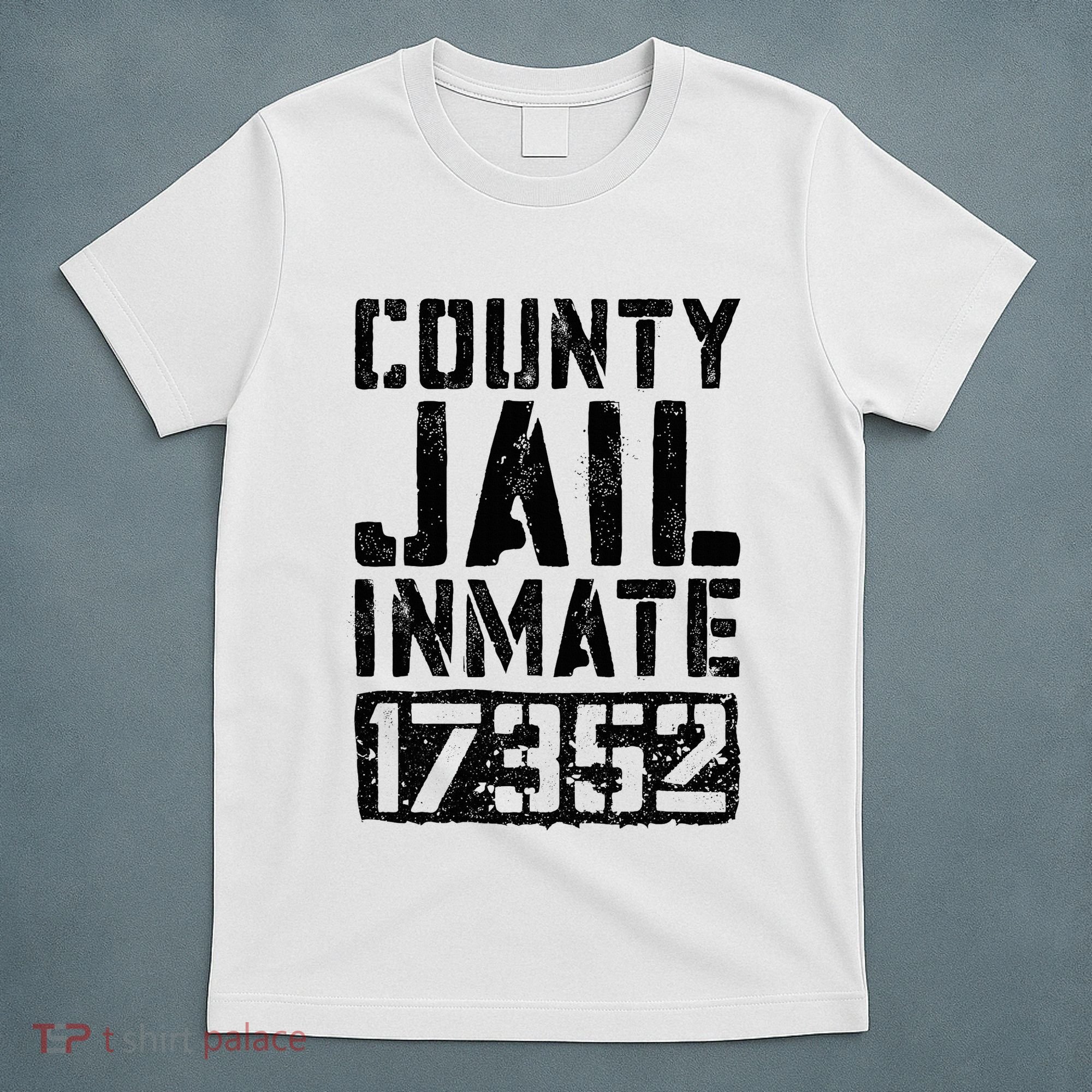 County Jail Inmate Inmate Costume T-Shirt