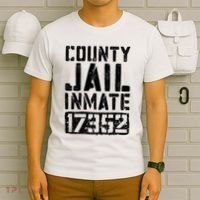 County Jail Inmate Inmate Costume T-Shirt thumb 6