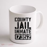 County Jail Inmate Inmate Costume Coffee Mug thumb 1