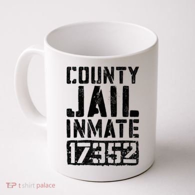 County Jail Inmate Inmate Costume Coffee Mug