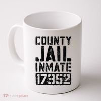 County Jail Inmate Inmate Costume Coffee Mug thumb 0