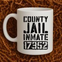 County Jail Inmate Inmate Costume Coffee Mug thumb 2