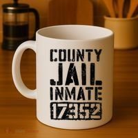 County Jail Inmate Inmate Costume Coffee Mug thumb 4