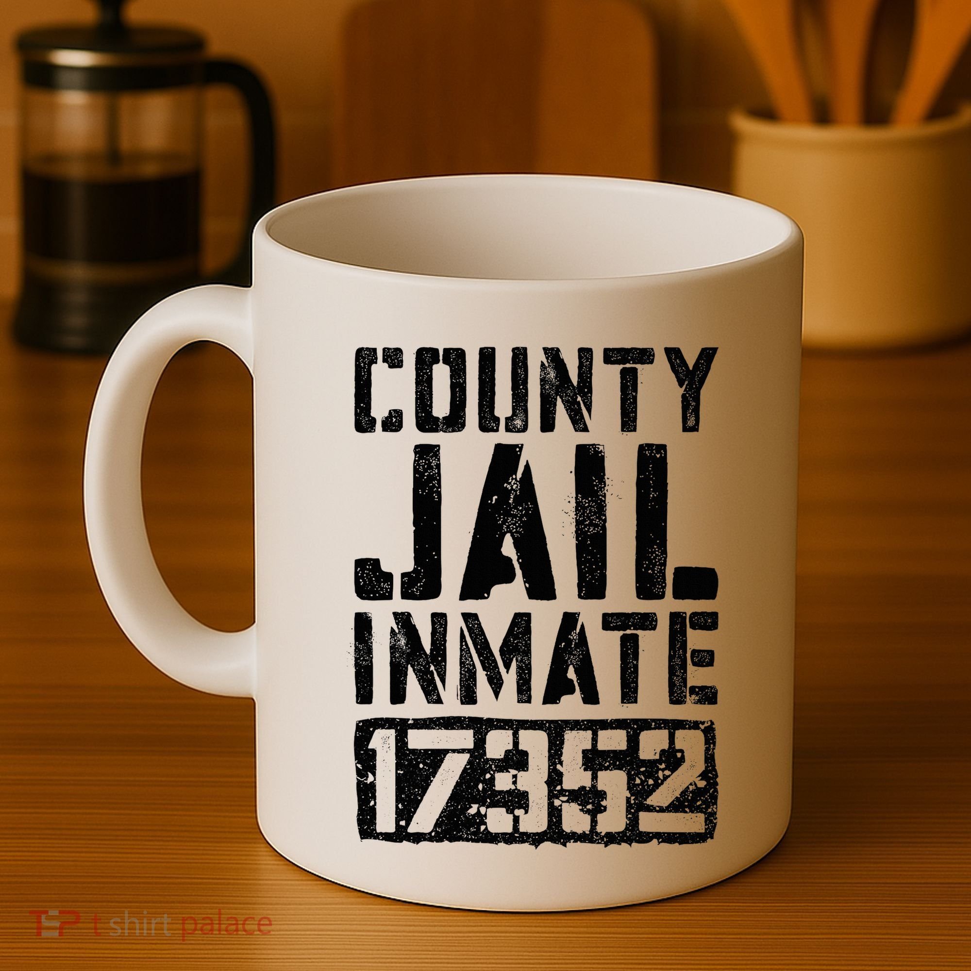 County Jail Inmate Inmate Costume Coffee Mug