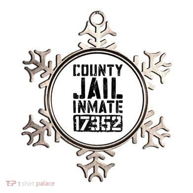County Jail Inmate Inmate Costume Ornament