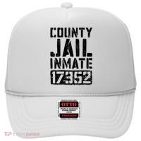 County Jail Inmate Inmate Costume Hat thumb 0