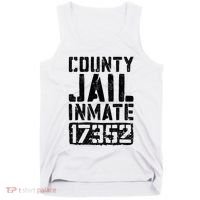 County Jail Inmate Inmate Costume Tank Top thumb 0