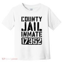 County Jail Inmate Inmate Costume Toddler T-Shirt thumb 0