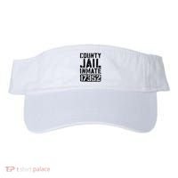 County Jail Inmate Inmate Costume Visor thumb 0