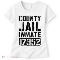 County Jail Inmate Inmate Costume Women's T-Shirt thumb 0