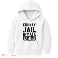 County Jail Inmate Inmate Costume Kids Hoodie thumb 0
