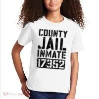 County Jail Inmate Inmate Costume Kids T-Shirt thumb 2