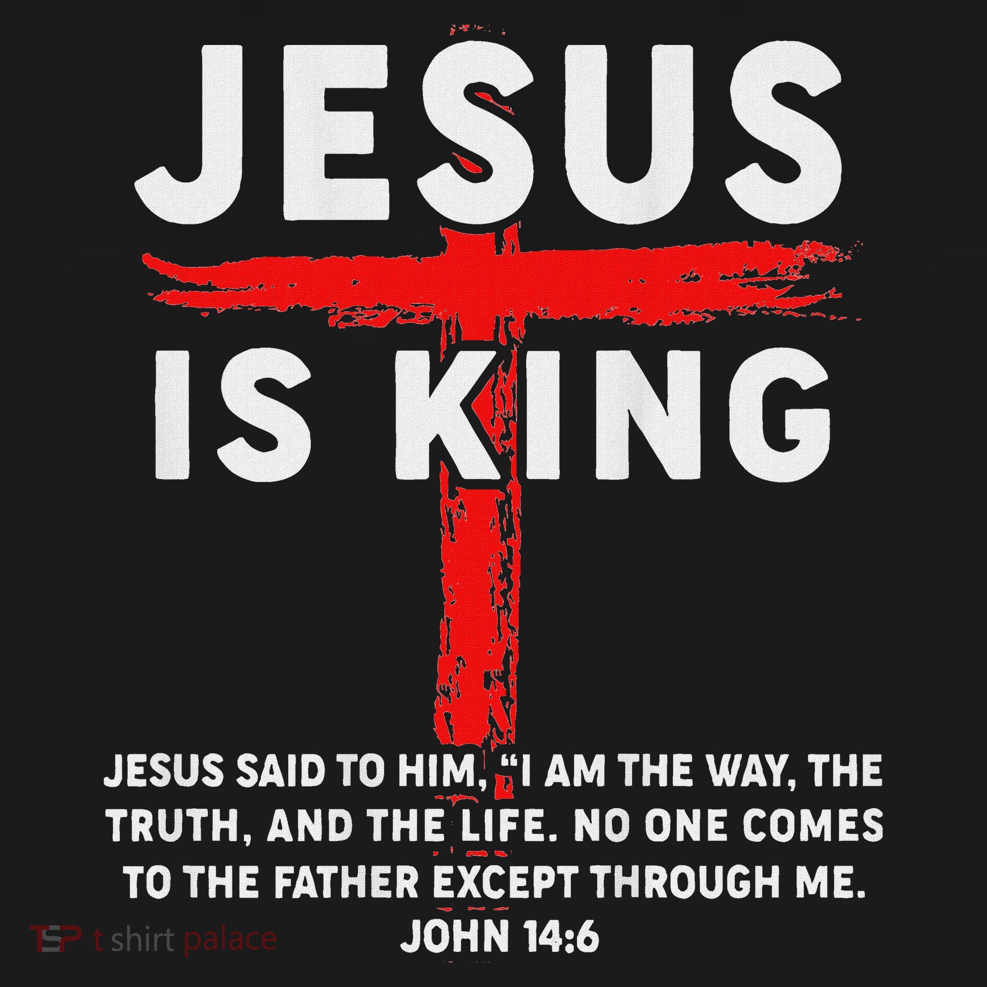 Christian Jesus Is King Women N Girl Blessed Dad God T-Shirt