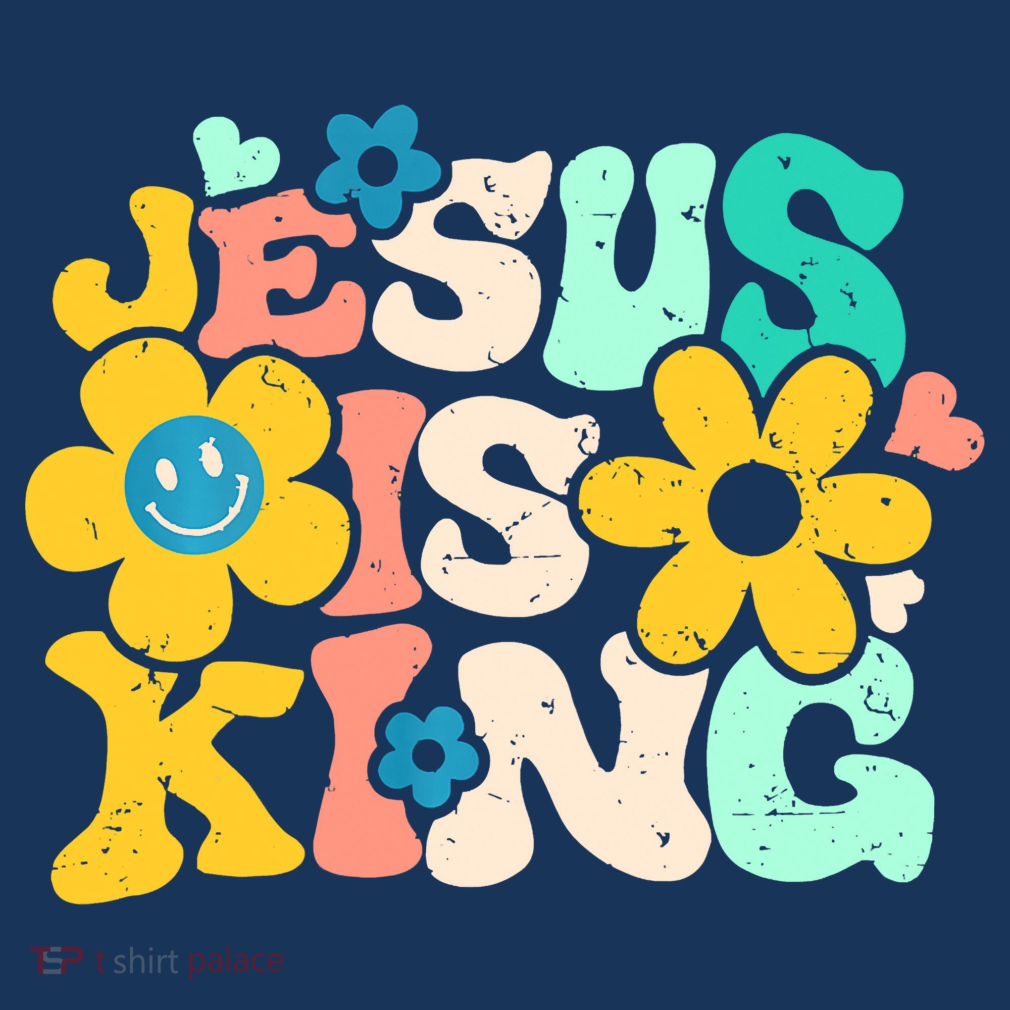 Christian Jesus Is King Aesthetic Groovy Women's Hoodie