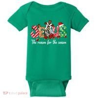 Christmas Jesus Is The Reason For The Season Jesus Pajamas Baby Bodysuit thumb 0