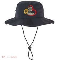 Christ JESUS ITS NOT A RELIGION ITS A RELATION Sunflower Bucket Hat thumb 0