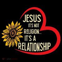 Christ JESUS ITS NOT A RELIGION ITS A RELATION Sunflower Coffee Mug thumb 5
