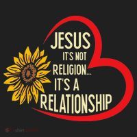 Christ JESUS ITS NOT A RELIGION ITS A RELATION Sunflower Beanie thumb 2