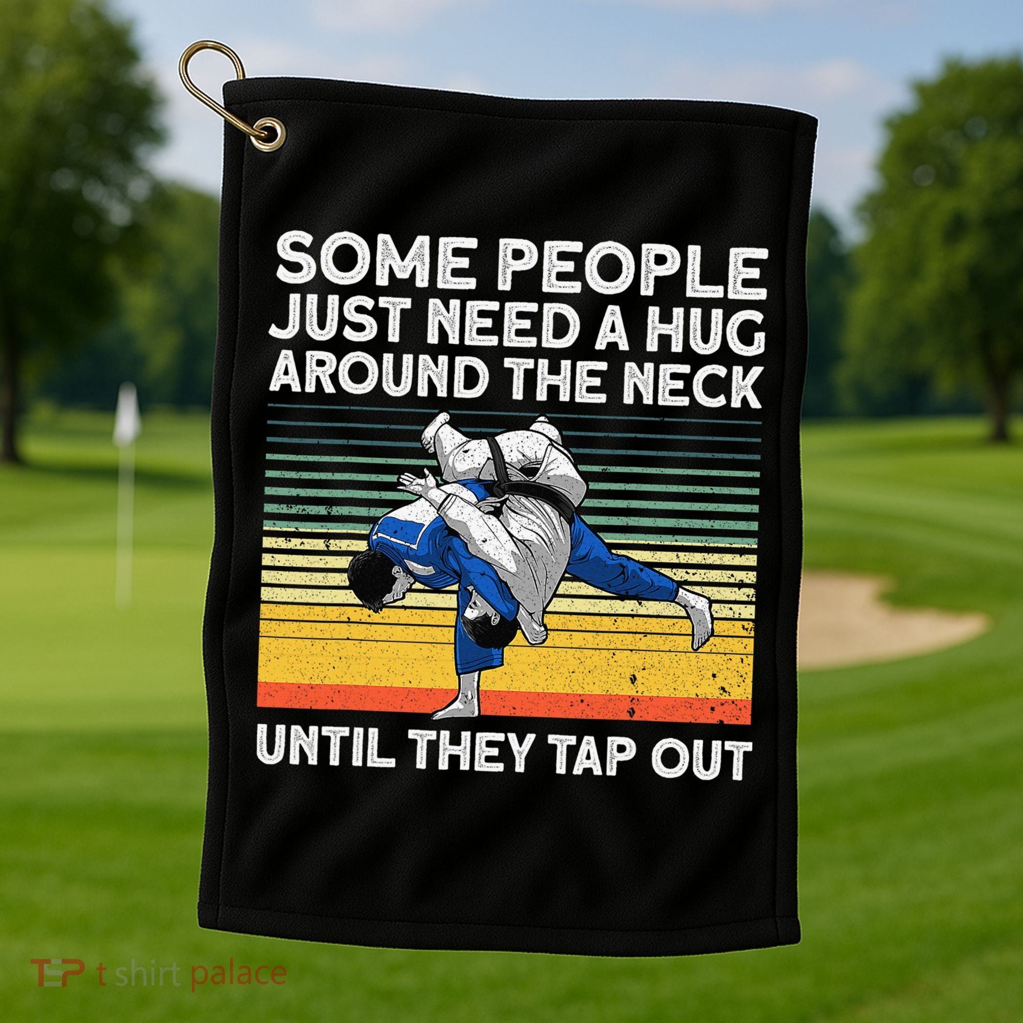 Cool Jiu Jitsu For  BJJ Brazilian Jiu Jitsu Golf Towel