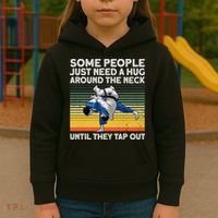 Cool Jiu Jitsu For  BJJ Brazilian Jiu Jitsu Kids Hoodie thumb 3