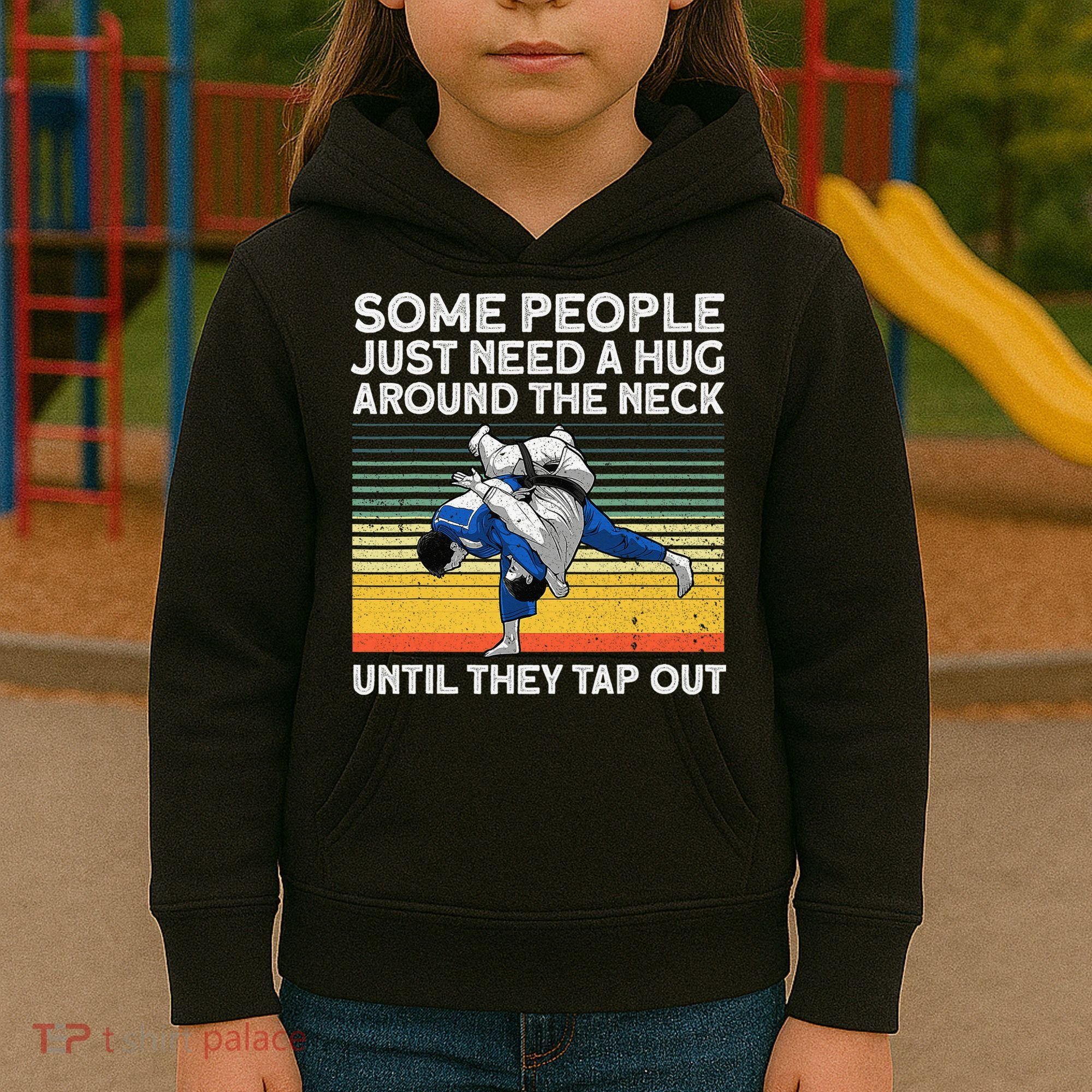 Cool Jiu Jitsu For  BJJ Brazilian Jiu Jitsu Kids Hoodie