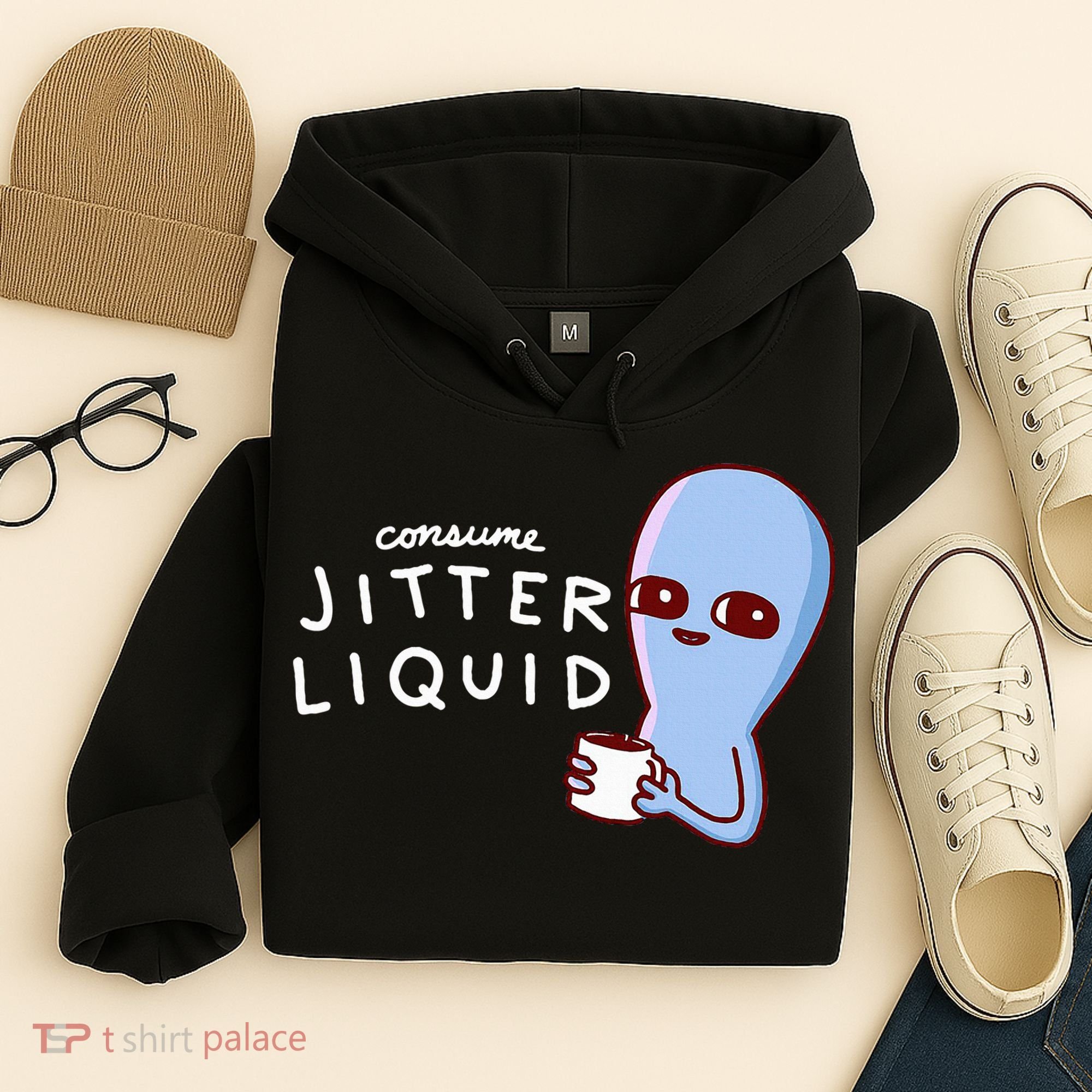 Consume Jitter Liquid Allien Hoodie