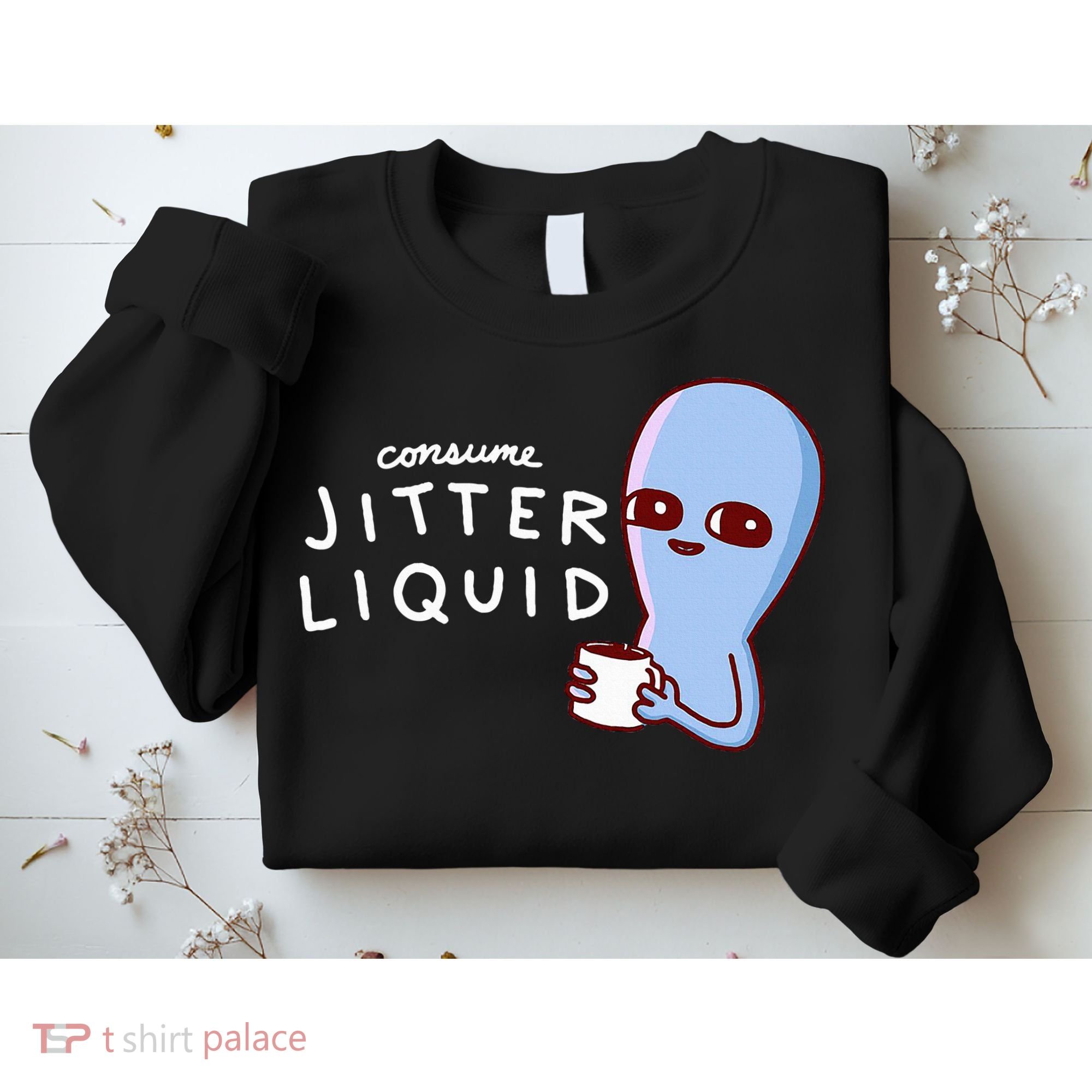 Consume Jitter Liquid Allien Sweatshirt