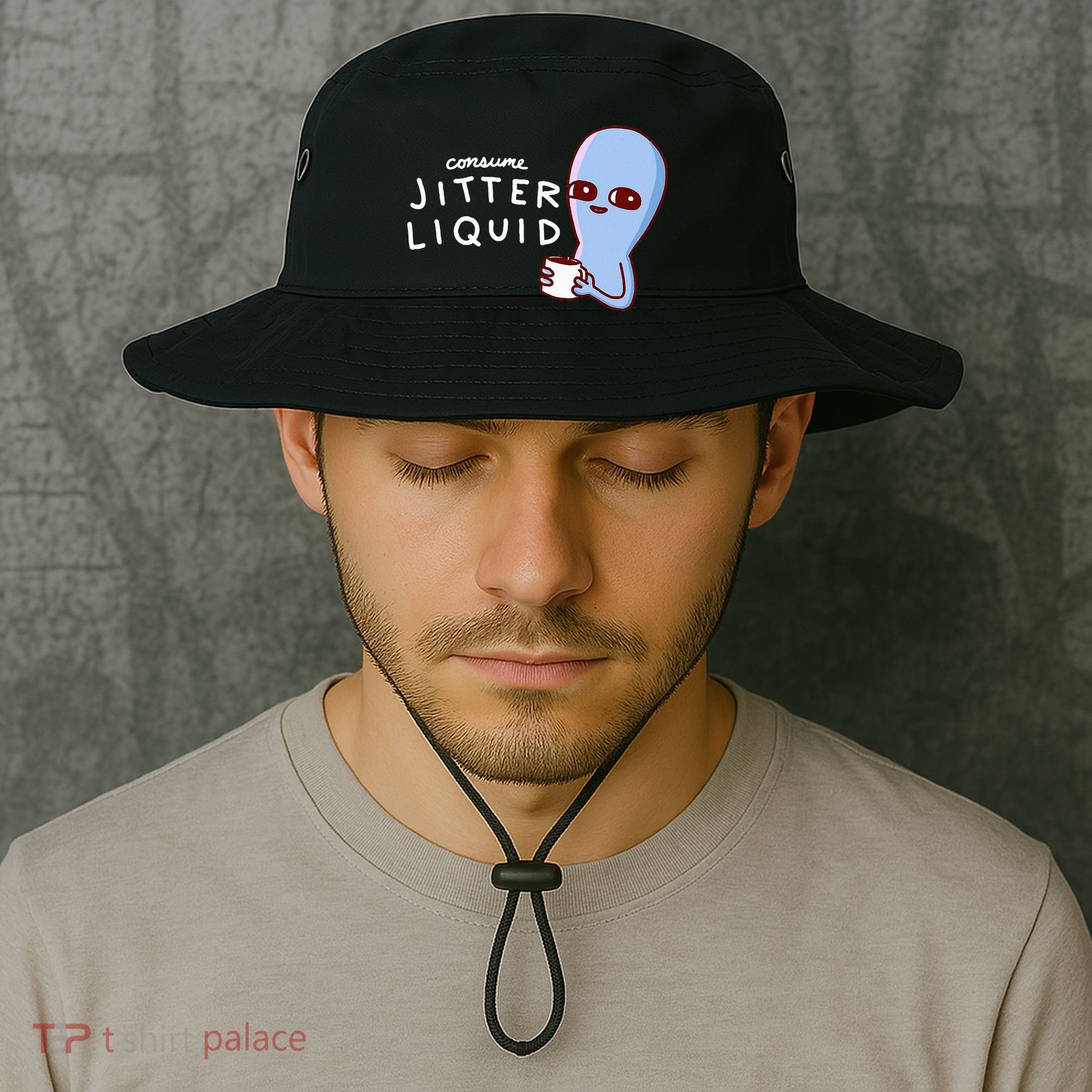 Consume Jitter Liquid Allien Bucket Hat