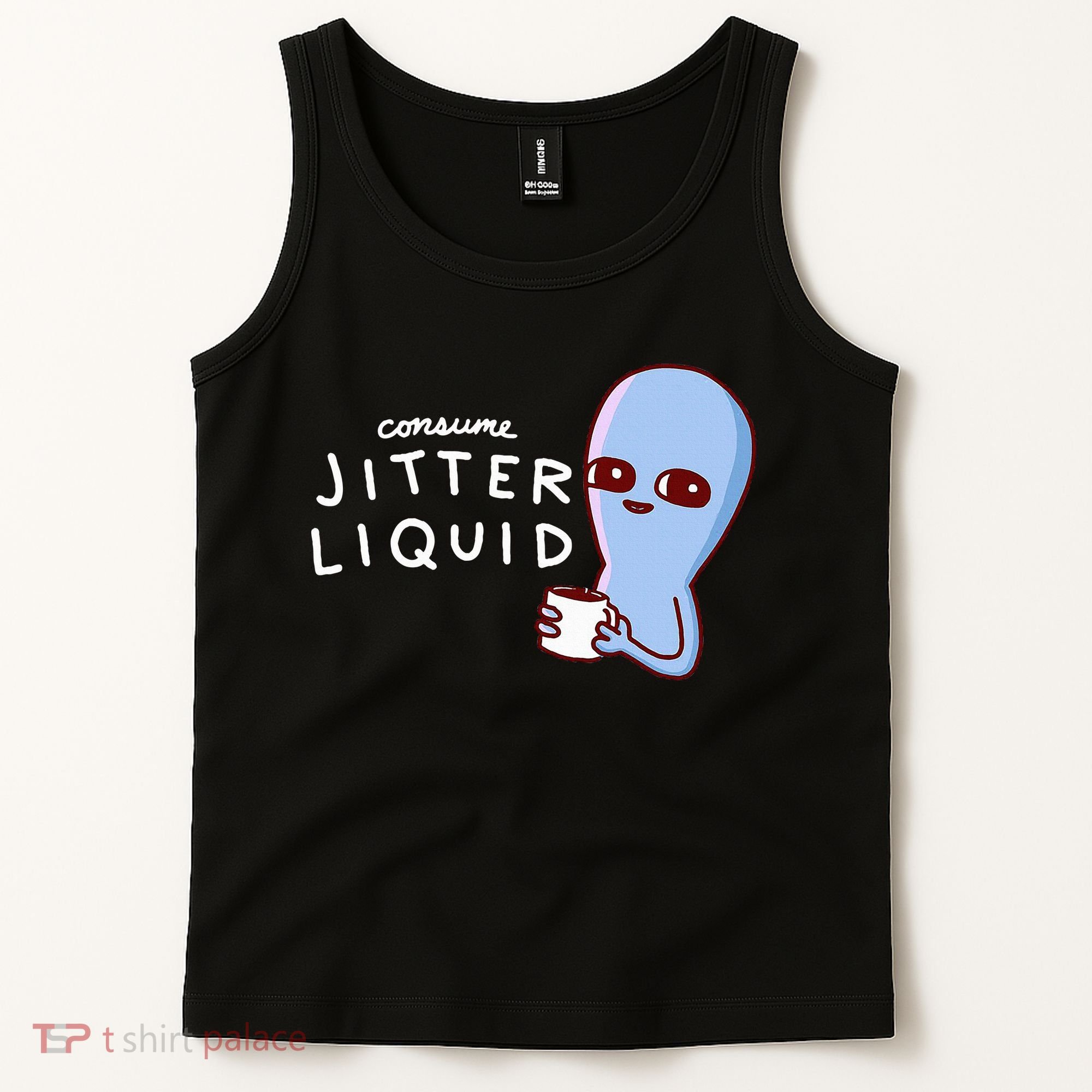 Consume Jitter Liquid Allien Tank Top