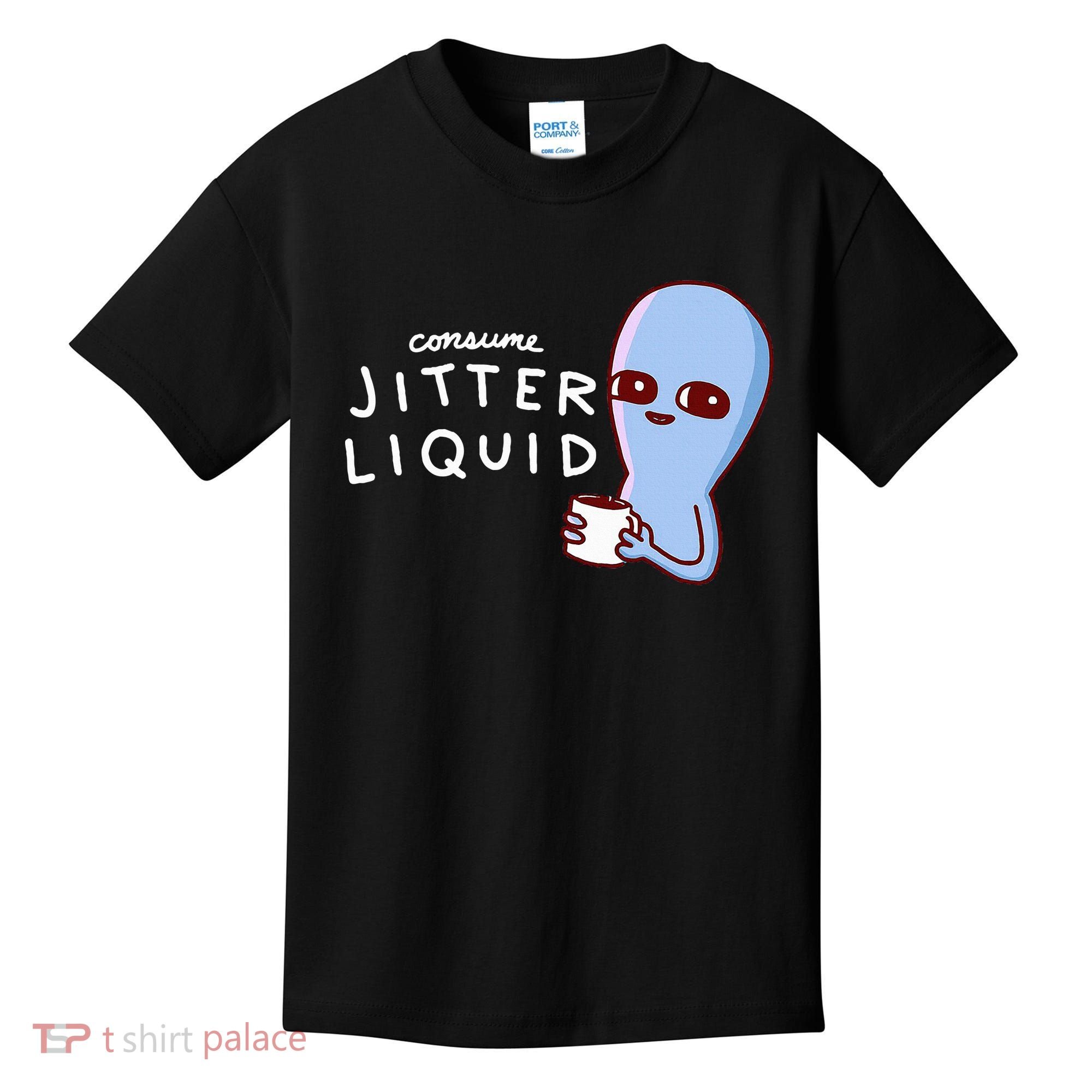 Consume Jitter Liquid Allien Kids T-Shirt