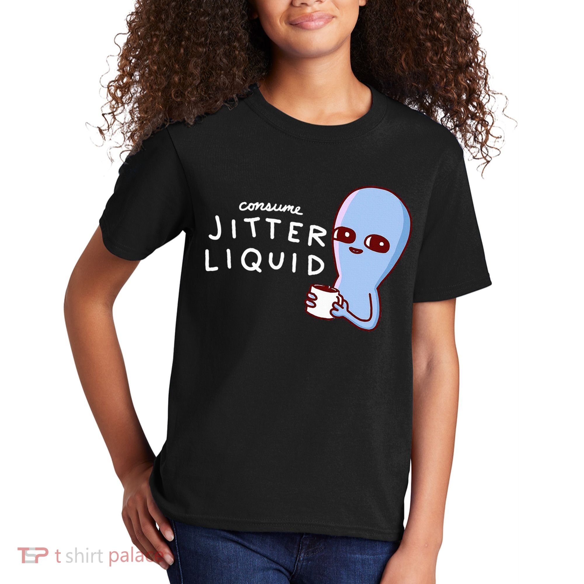 Consume Jitter Liquid Allien Kids T-Shirt